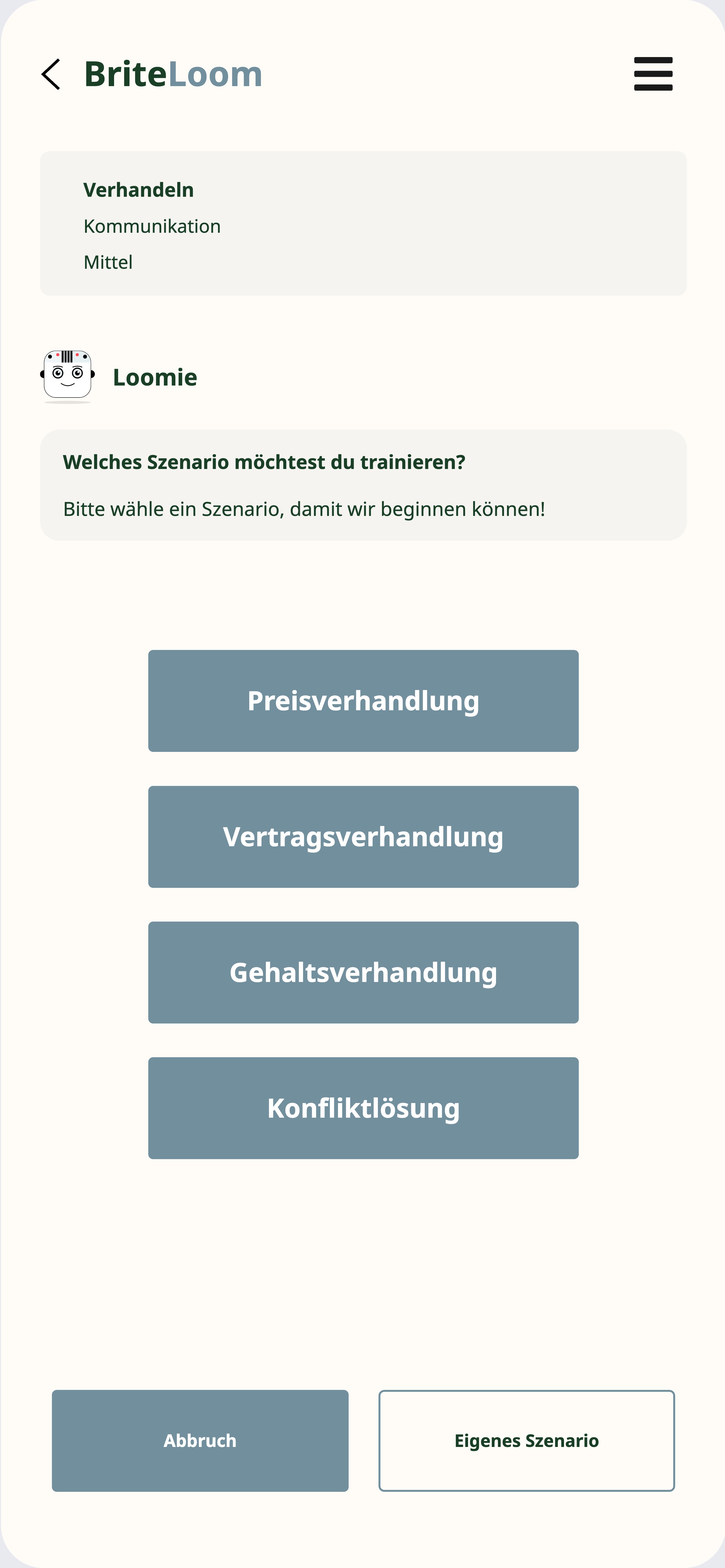Mobile Configuration - Step 2
